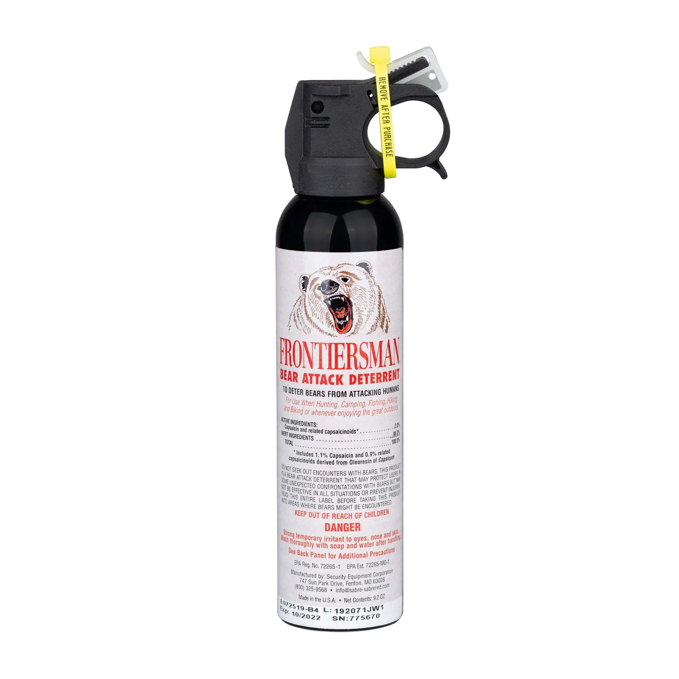 Bear Spray Rental Seattle | Counter Assault Bear Deterrent | Gearhouse