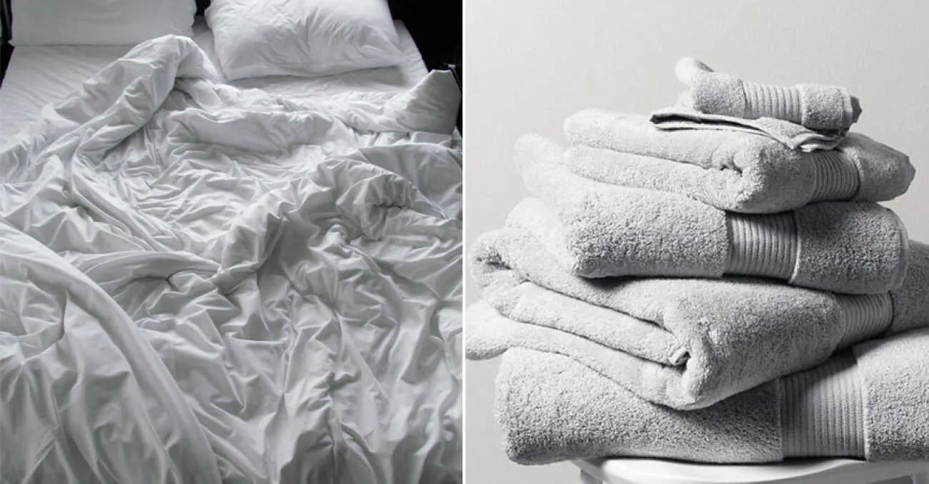 Beddings including towels