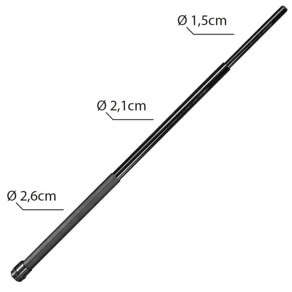 Barre télescopique pour fond 3m