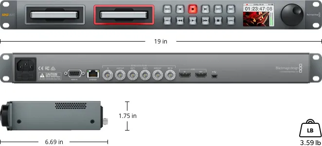 Blackmagic Hyperdeck Studio 12G