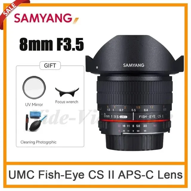 SAMYANG - FISH-EYE CS II EF