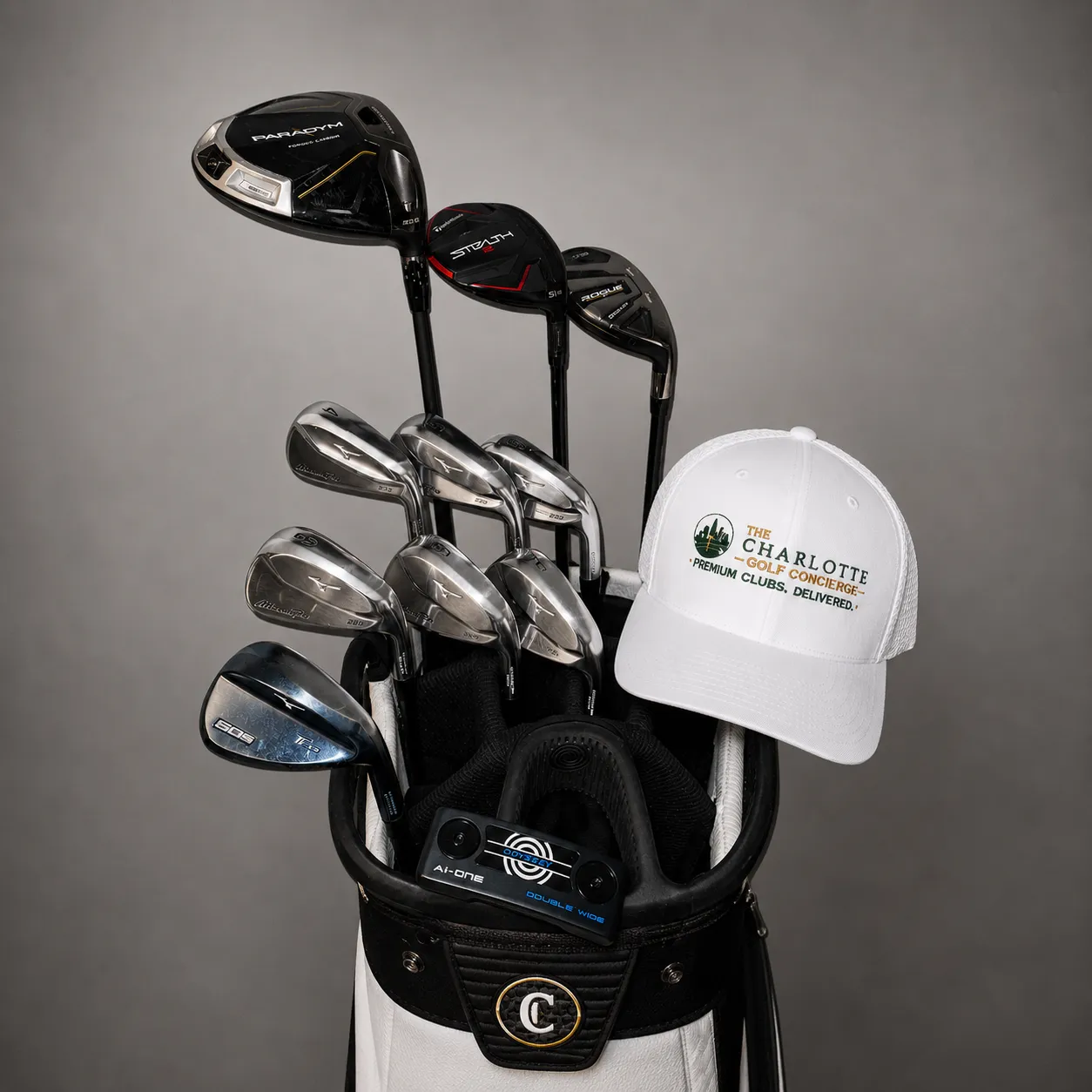 Basic Plus Golf Bag Rental with Delivery