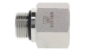 LM11 Boring Fittings - 3/4" SAE ORG Female to 1/2" NPT hydraulic fitting