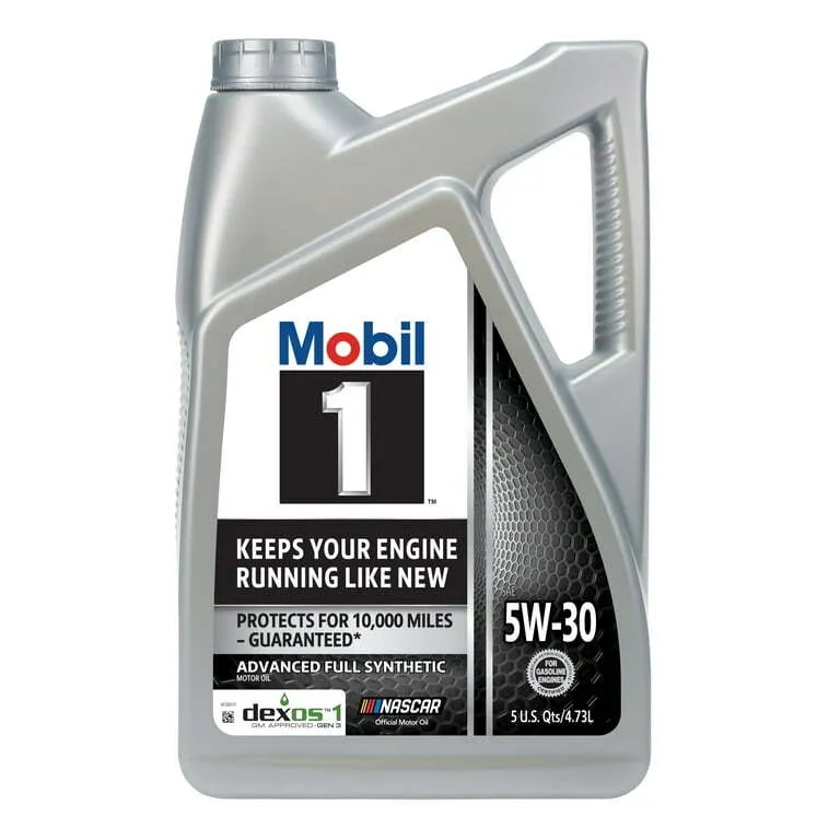 Mobil 5W30 Full Synthetic Oil Per Quart