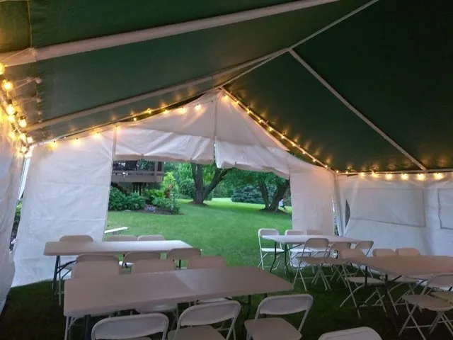 20x20 Tent Package