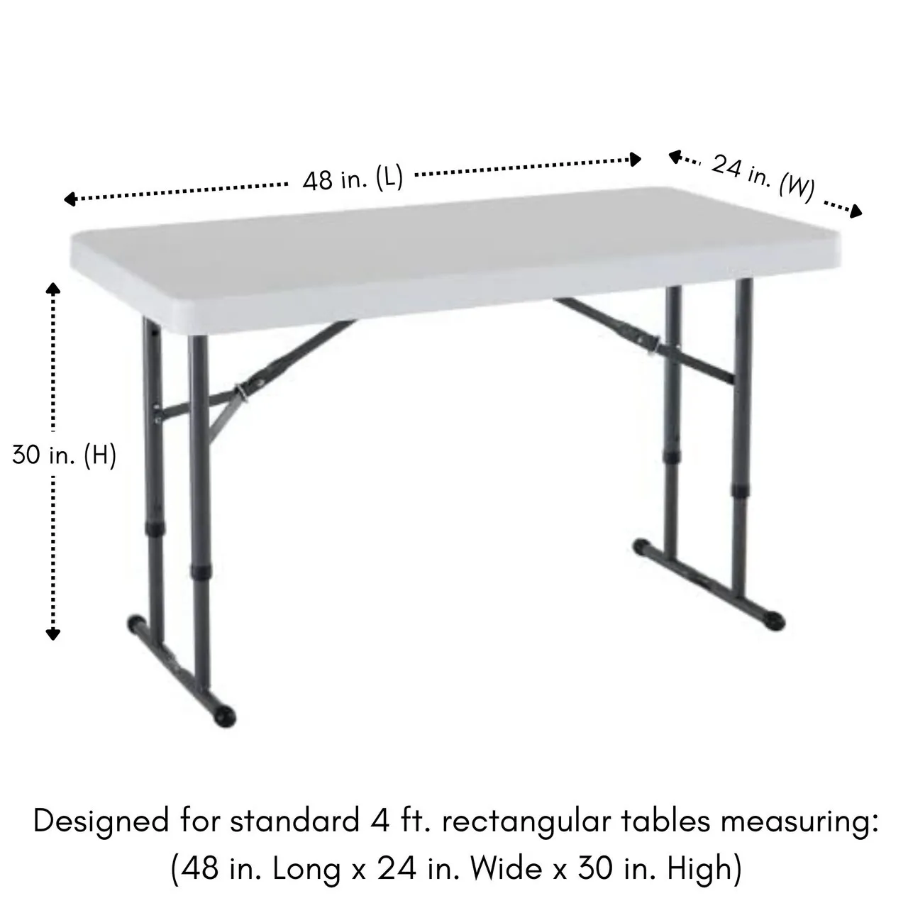 4ft Rectangular Table