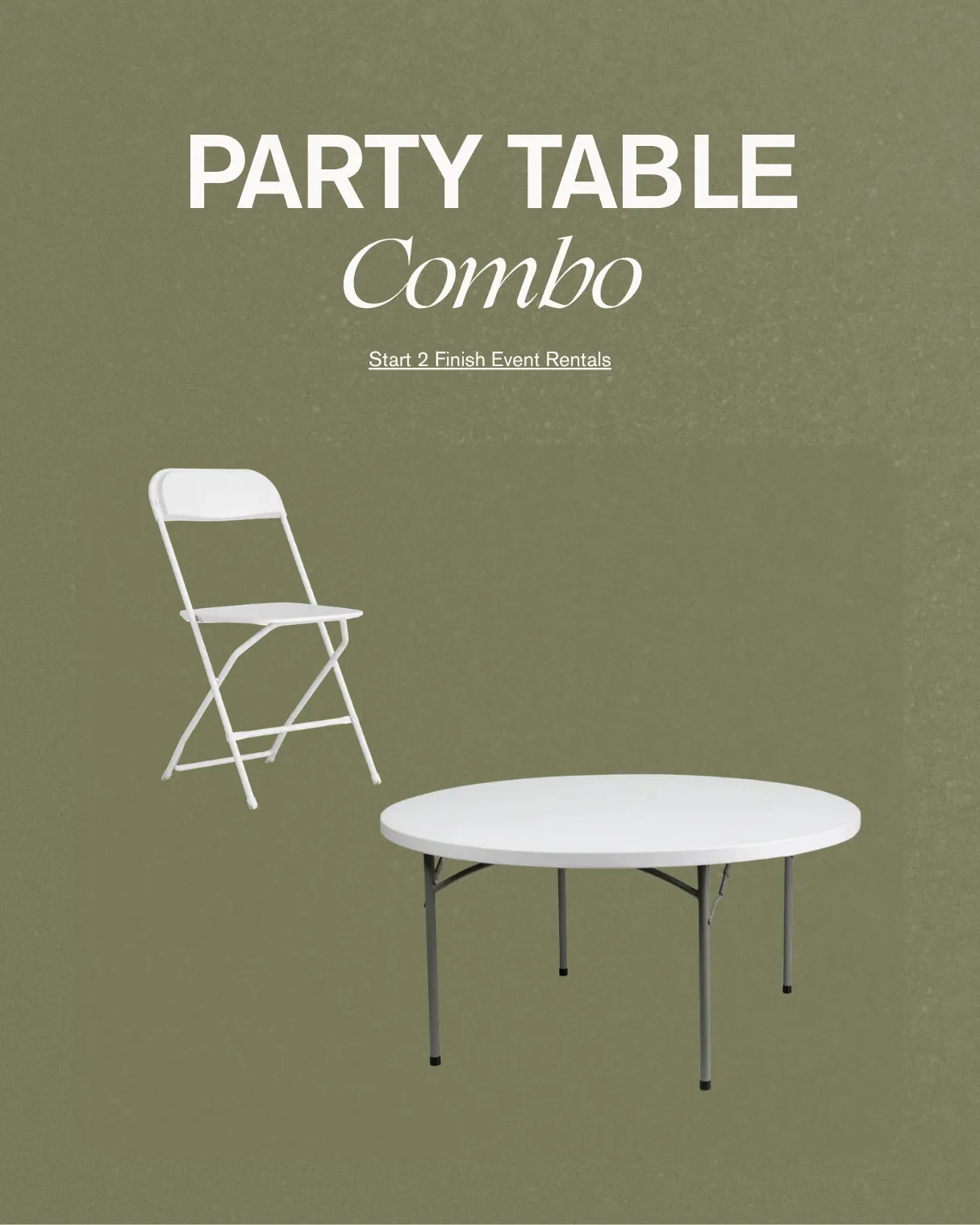 Party Table Combo