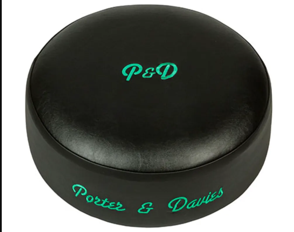 Porter & Davies Round Top Black Vinyl