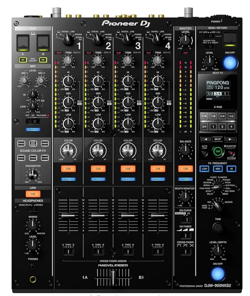 Pioneer DJ DJM-900NXS2 4-Channel DJ Mixer