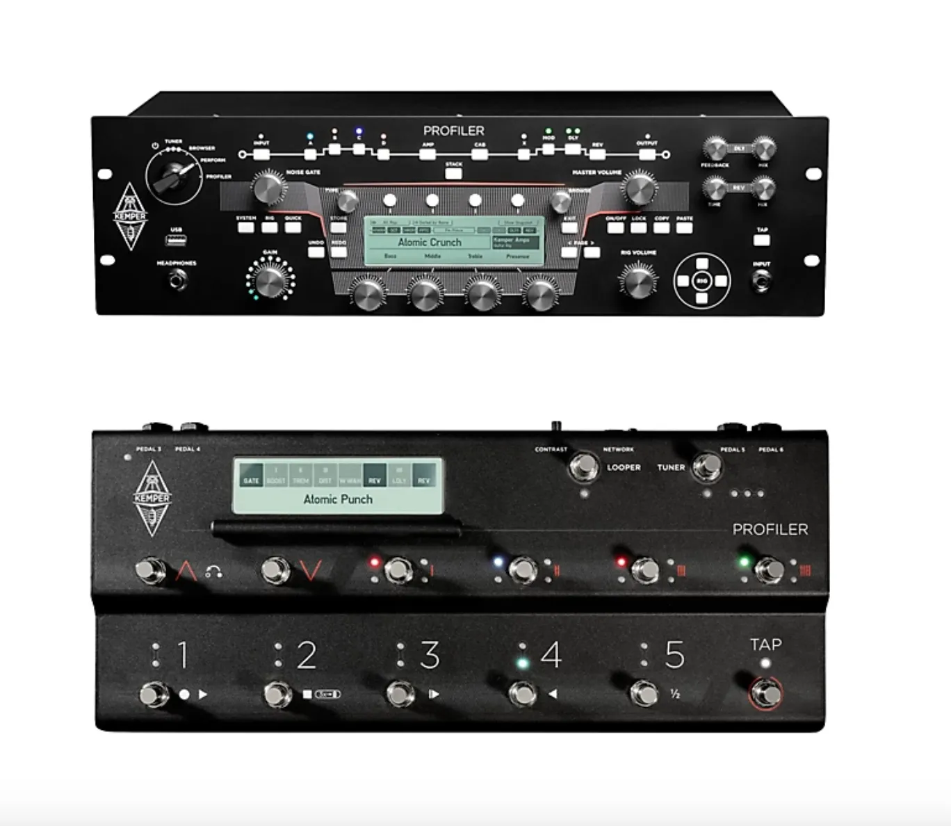 Kemper Profiler Power Rack & Remote MK2 Kit 