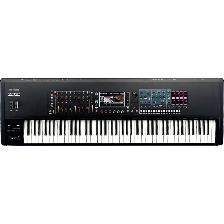 Roland FANTOM-8 EX Synth Keyboard Black