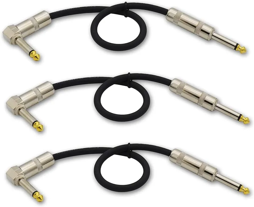 1ft 1/4"-1/4" Instrument patch Cable