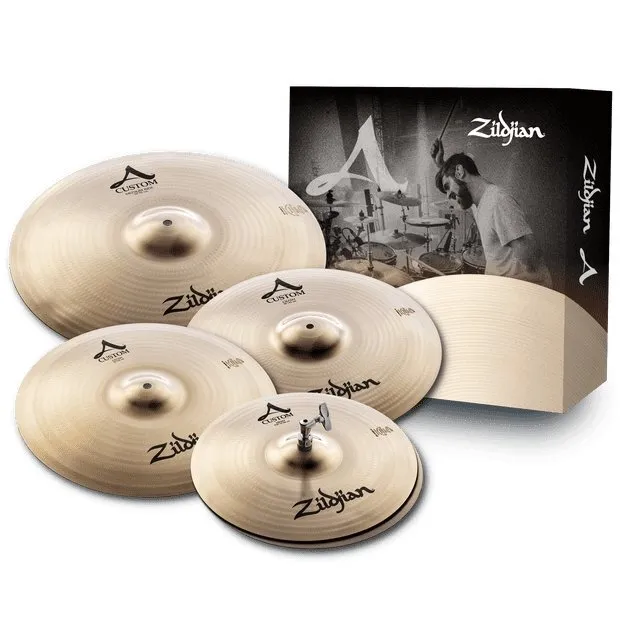 Zildjian A Custom Cymbal Set - 14/16/18/20-inch