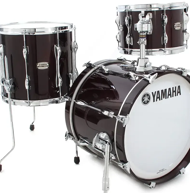 Yamaha 3-Piece Recording Custom Bop Kit 18" Bass Drum Classic Walnut
