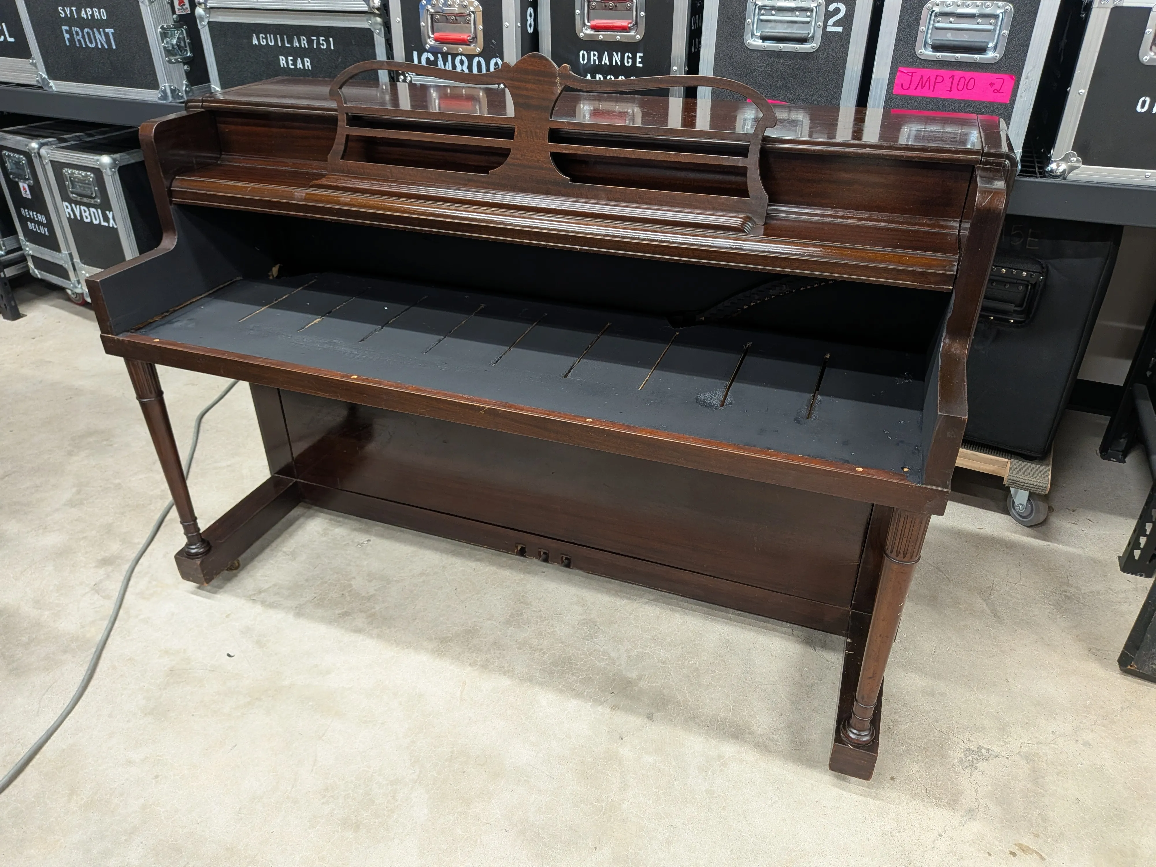 Upright Piano Shell- Road Worn Finish