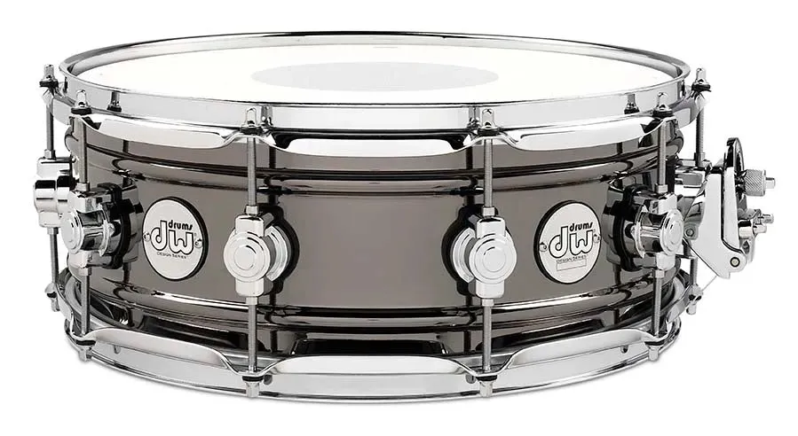 DW SNARE 5x14 Black Nickel Over Brass