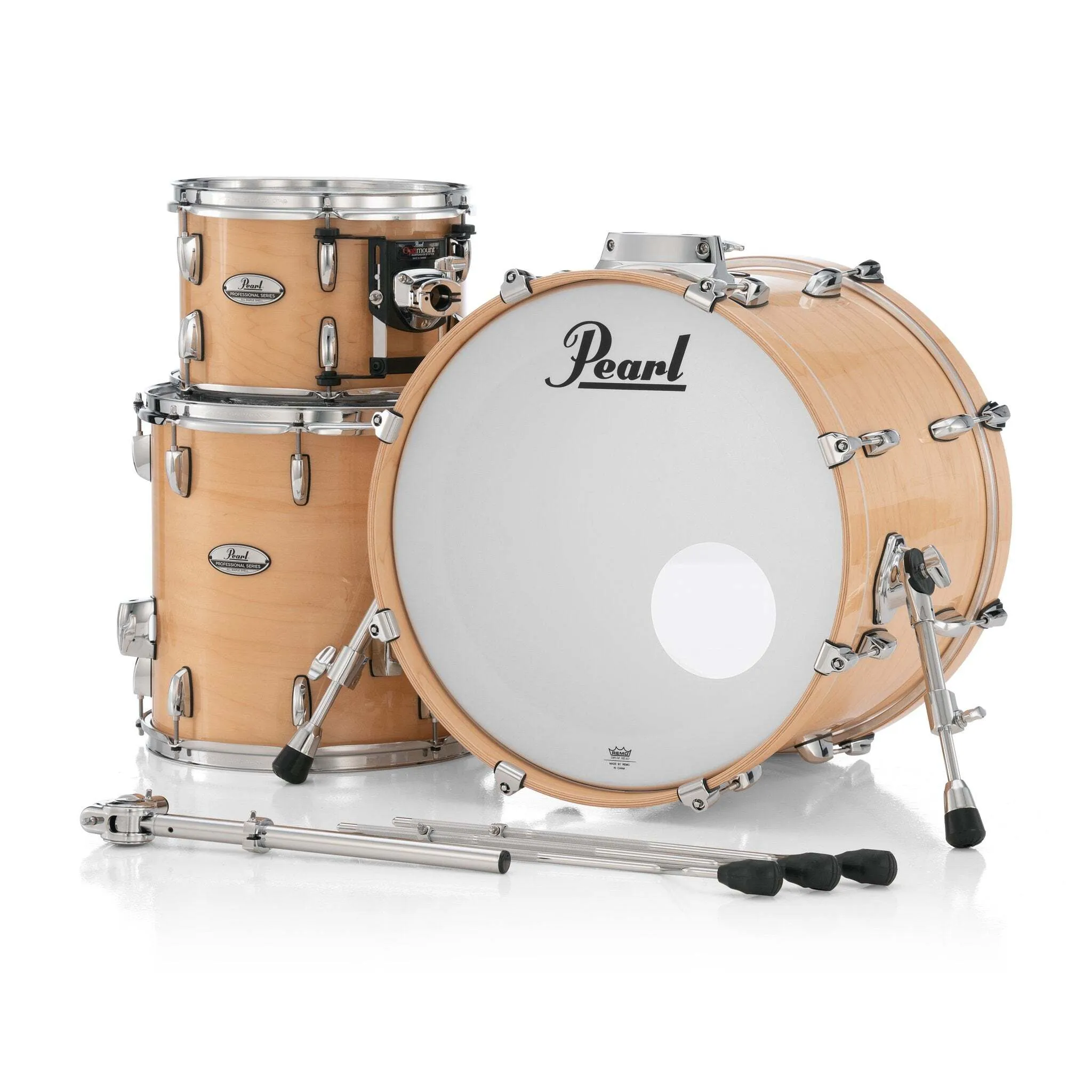 Pearl Masters MLX Natural Maple Drum Kit