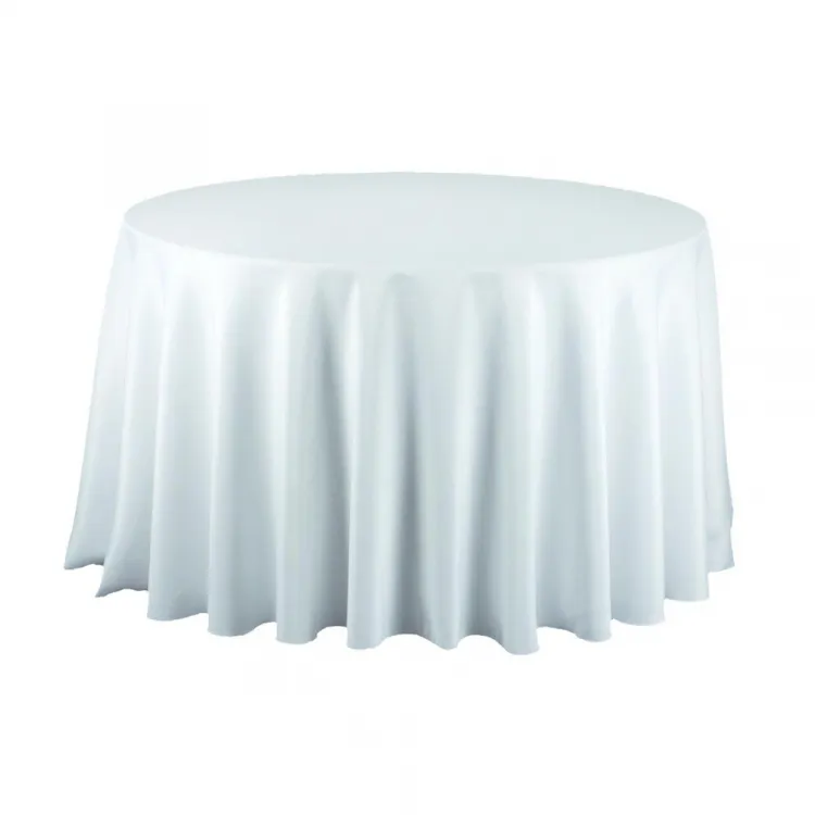 108" Round Polyester Linen