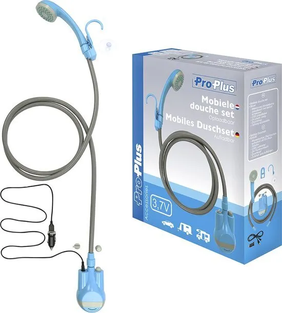 Oplaadbare mobiele douche