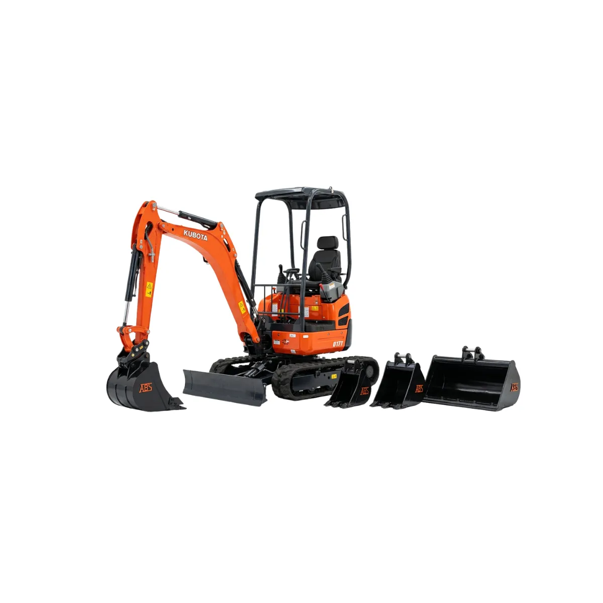 Kubota U17-5 Mini Excavator & Auger Package