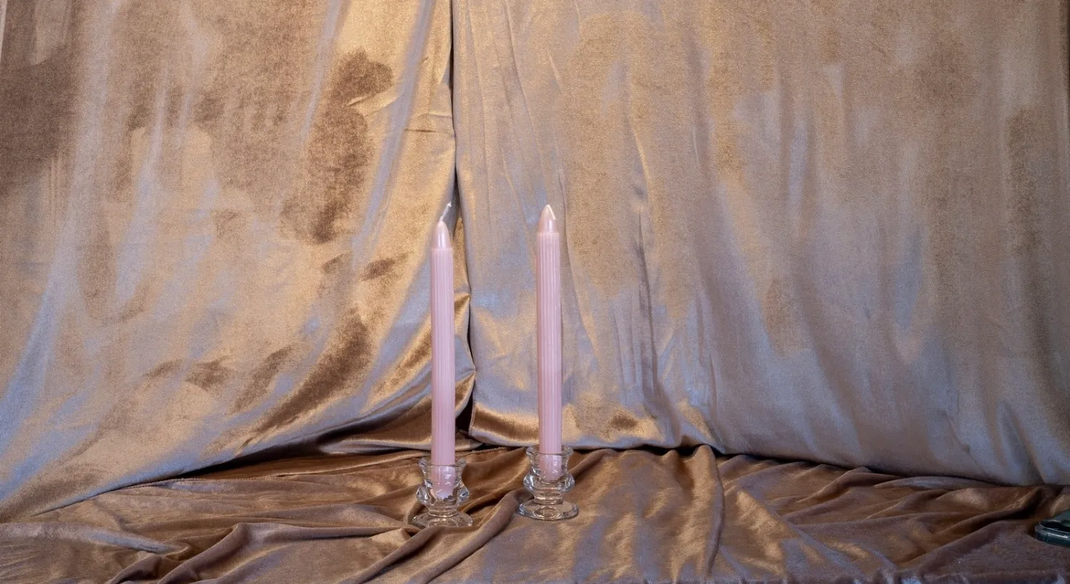 Glass Candle Holders