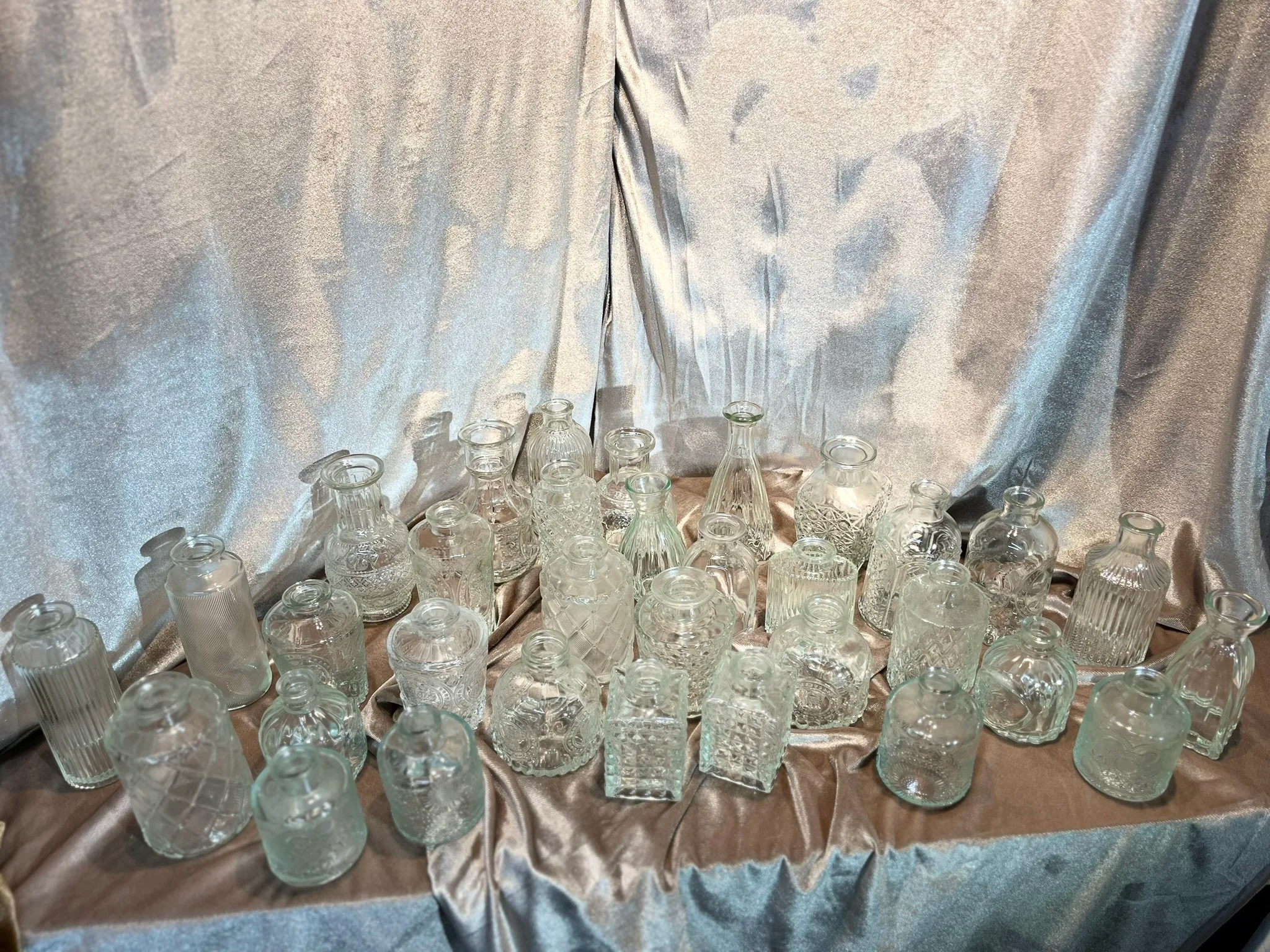 Clear Bud Vases