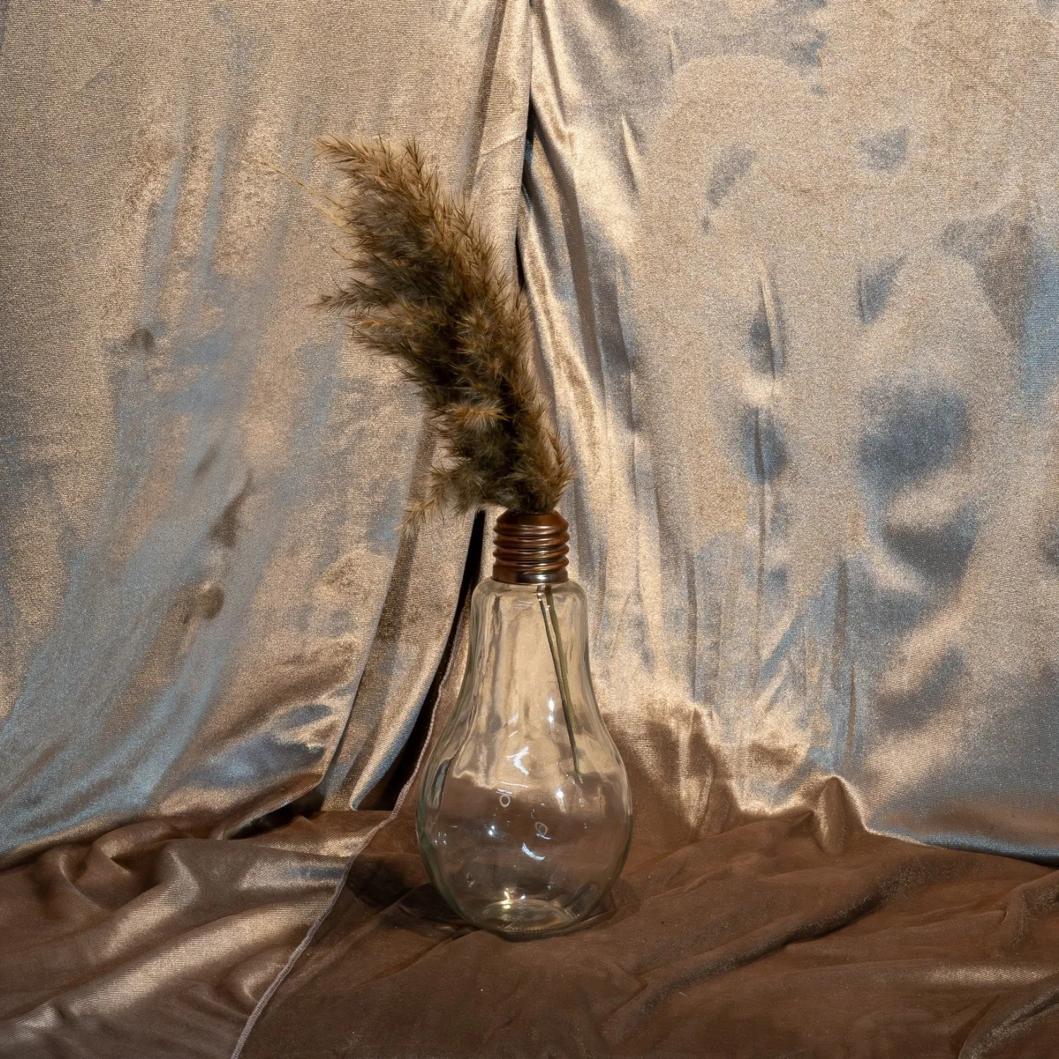 Glass Light Bulb Vase