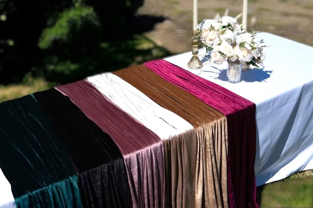 Velvet Table Runners
