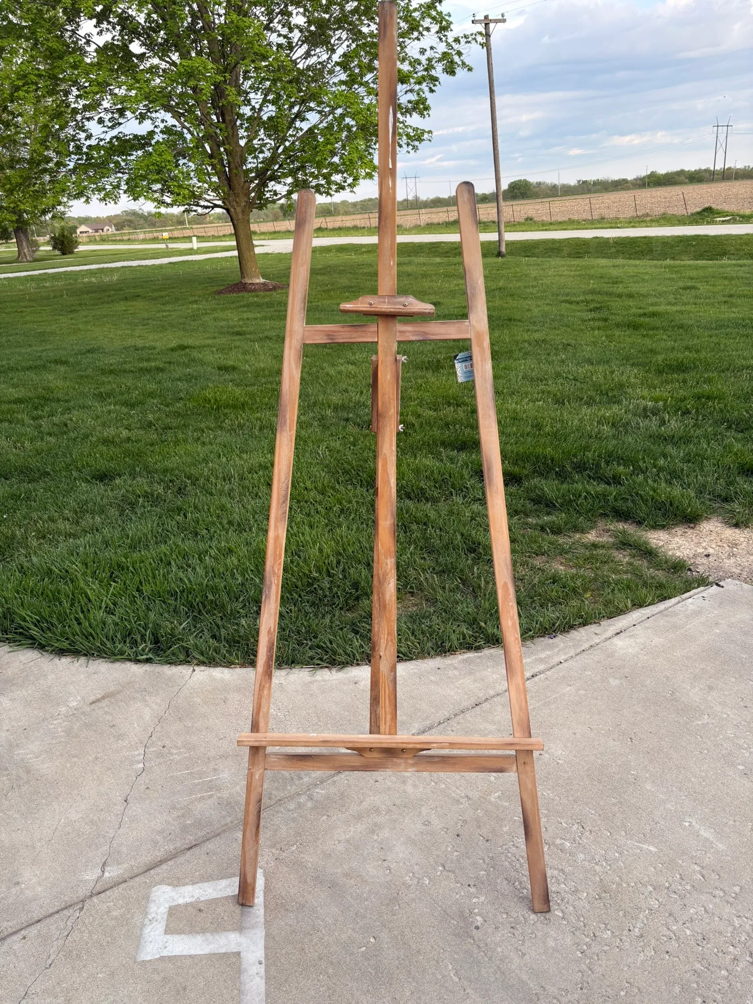 Wooden Display Easel