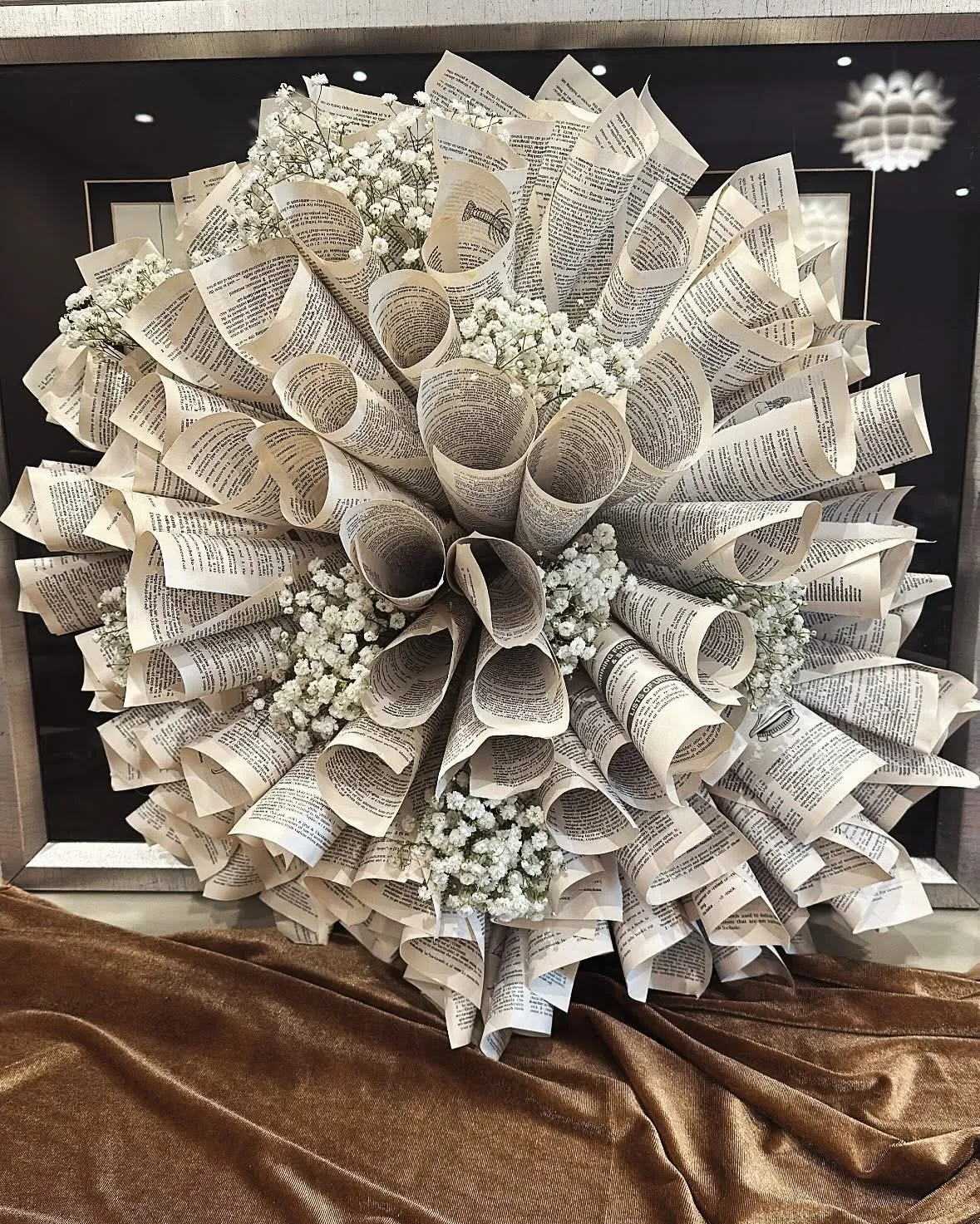 Book Wreath