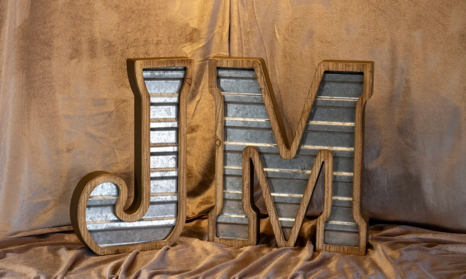 Large Alphabet & Metal Letter Sign