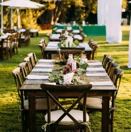 Wooden Farm Style Table