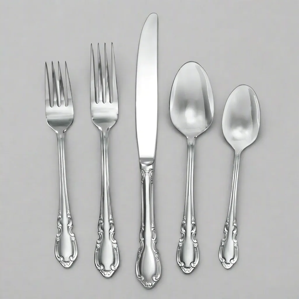 Silver Flatware Set (Antique)