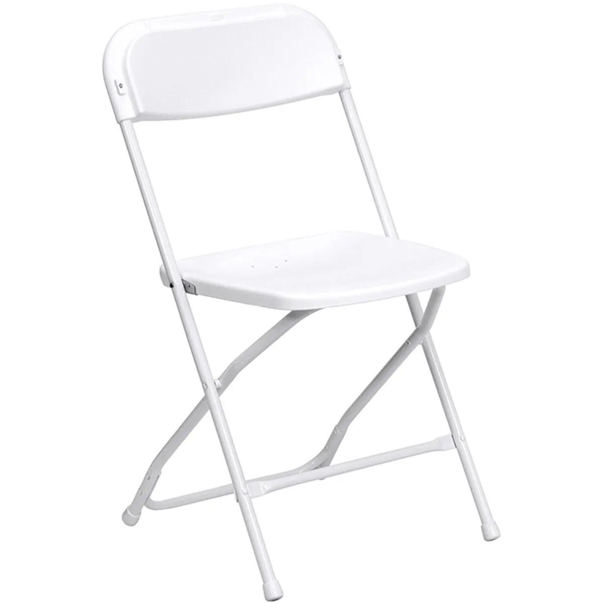 White Standard Folding Chair