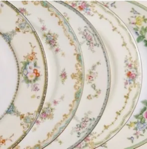 China Dinner Plates Assorted