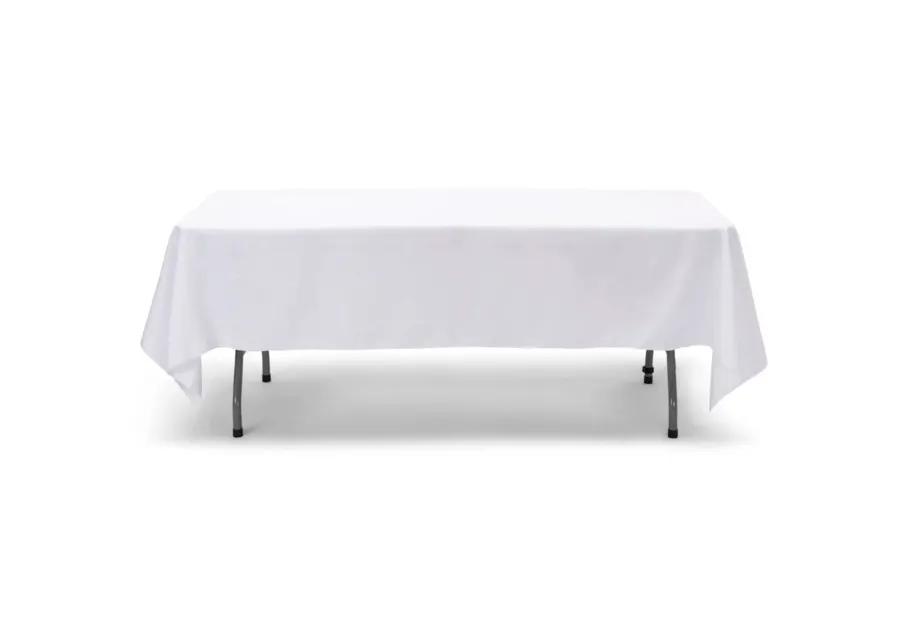 6ft Rectangular Tablecloth (White Only)