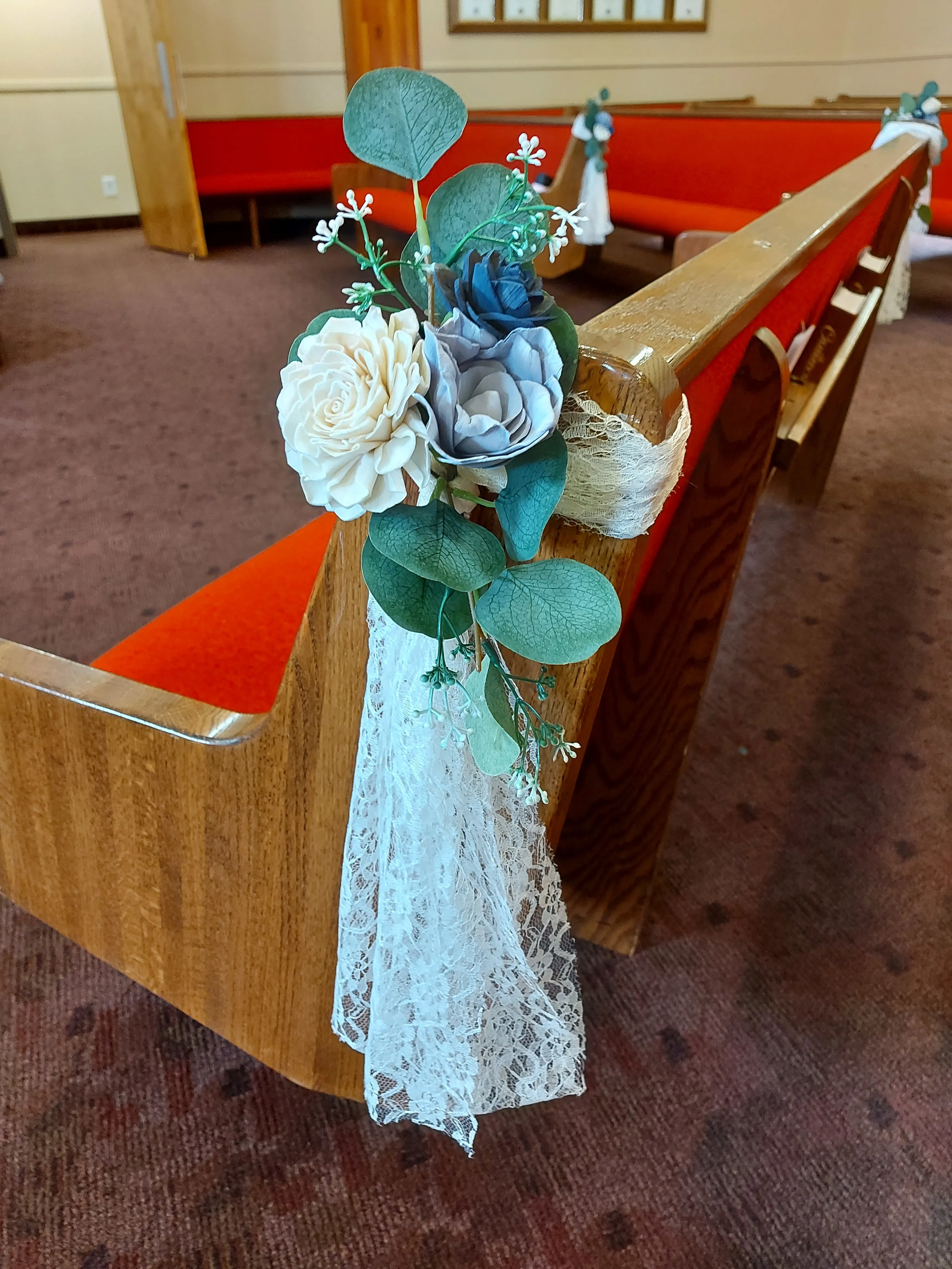 Ceremony Markers - Pew Flowers