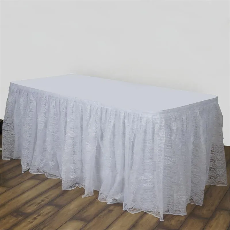 Lace Table Skirting