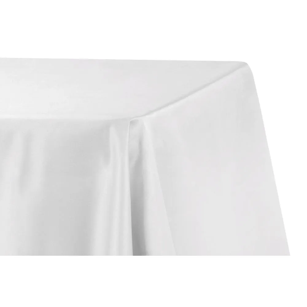 90"x132" Lamour Satin Rectangular Tablecloths - Colored