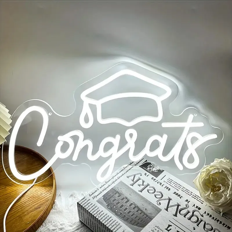 Congrats Neon Sign