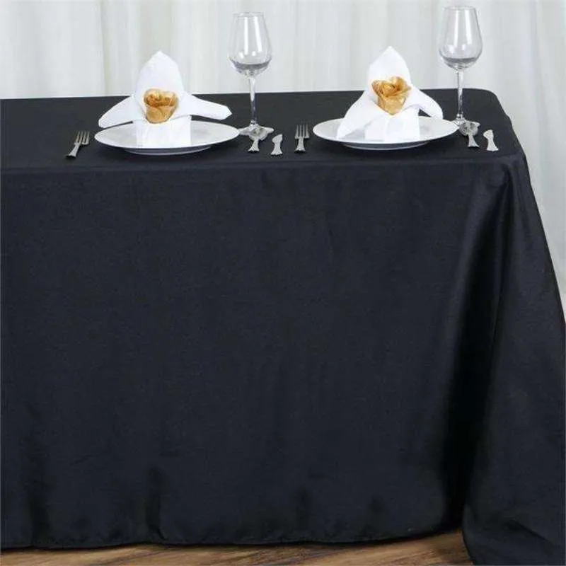 90"x156" Standard Rectangular Polyester Tablecloths