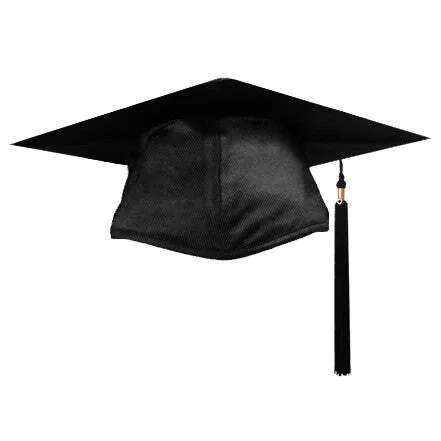 Black Grad Caps