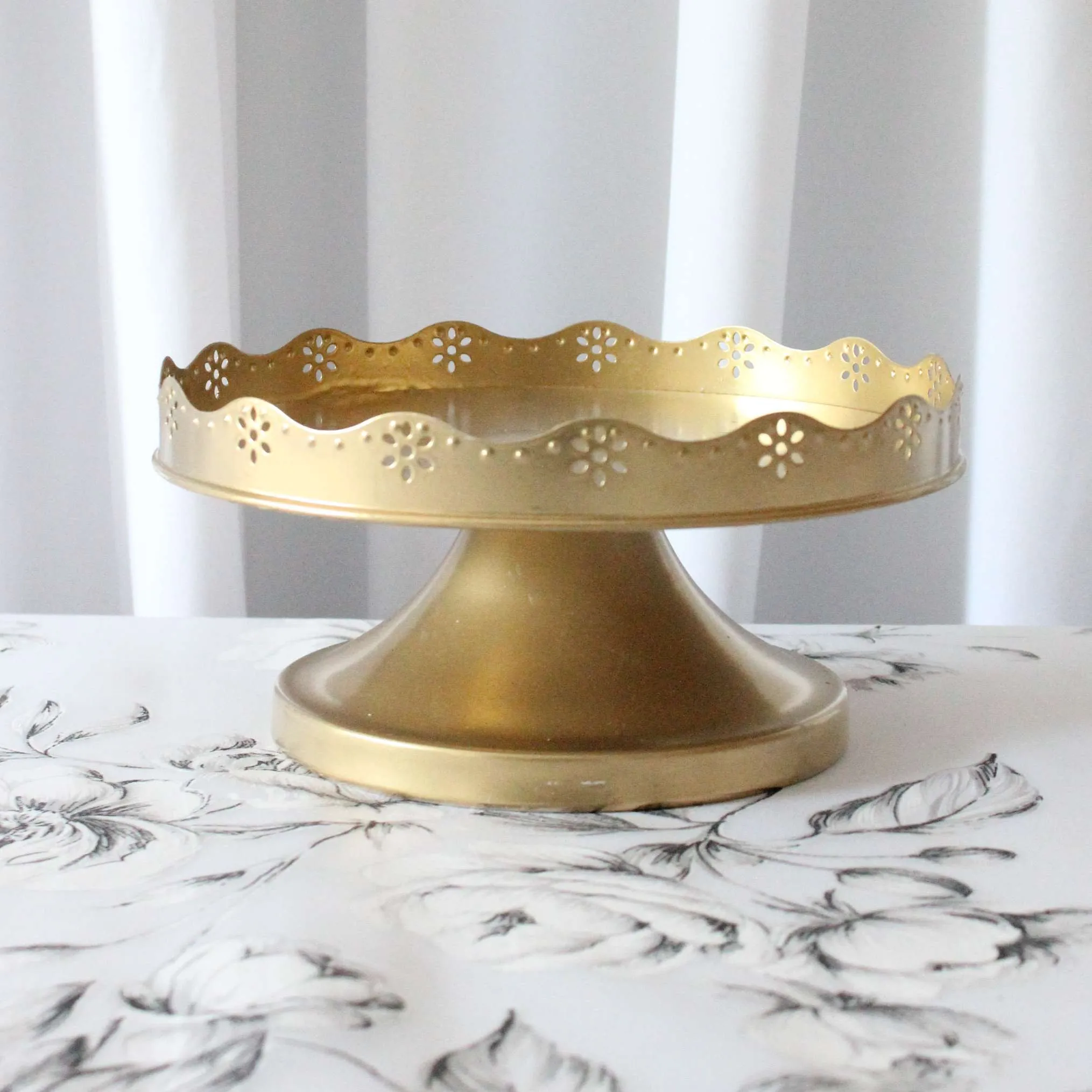 Gold Dessert Stand