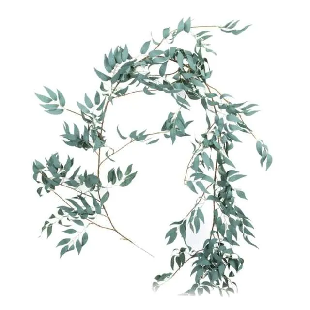 Willow Ivy Garland Strands - Blue Green