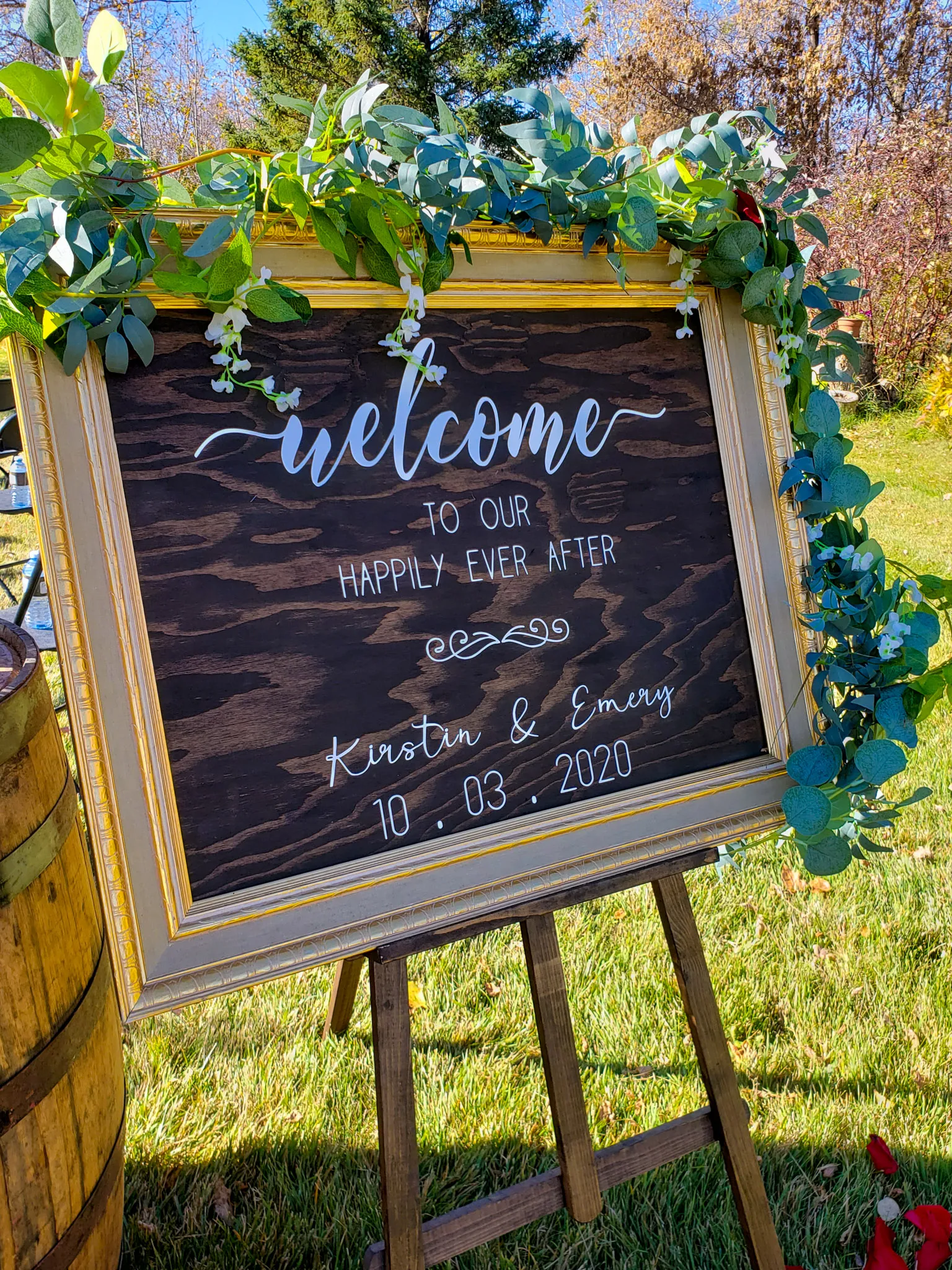 Custom Wood Welcome Signs