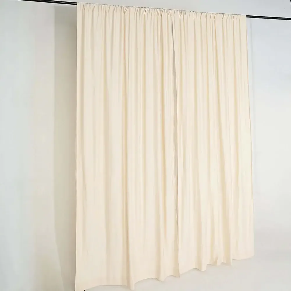 Room Drapery -10ft Beige