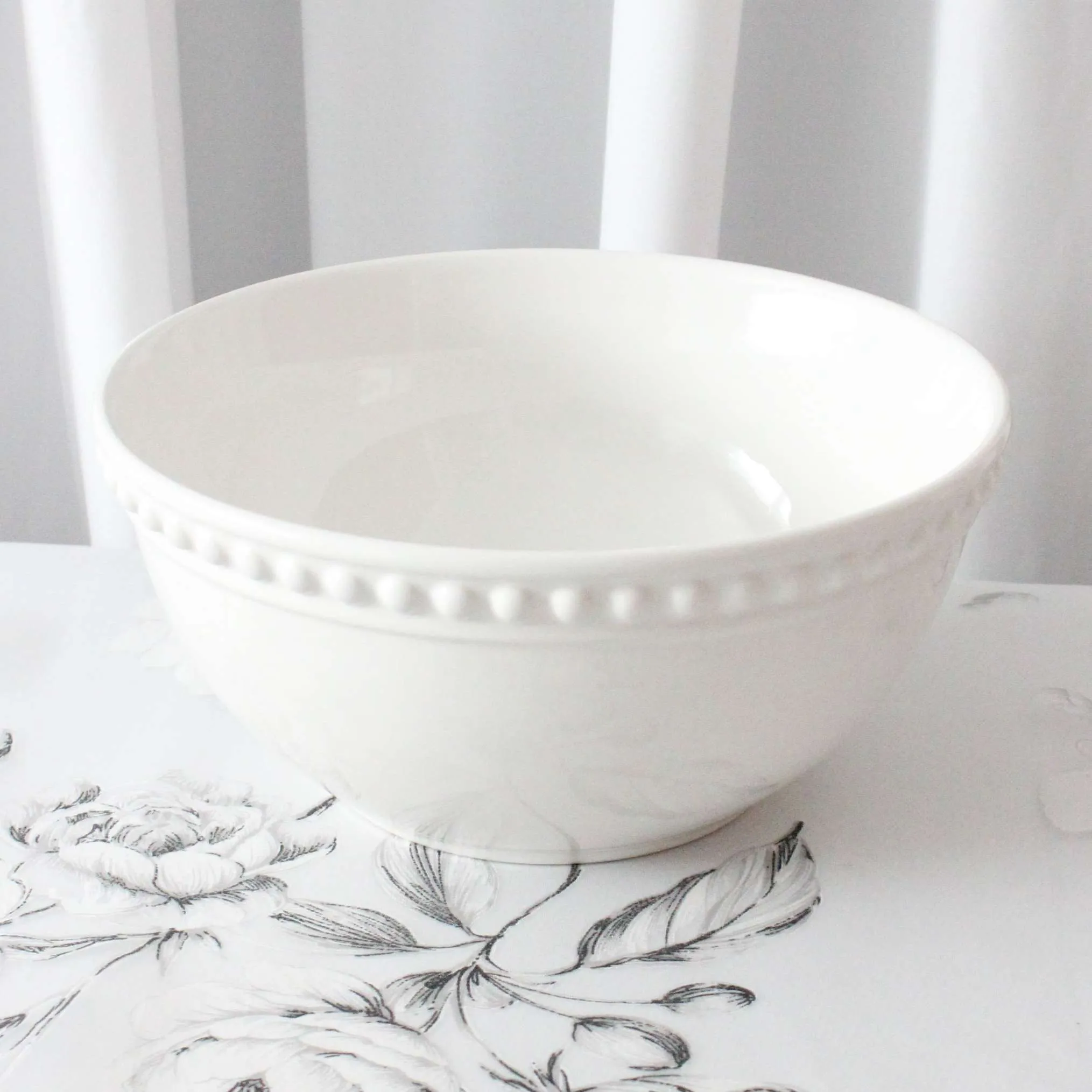 Bowls - Large White Ceramic