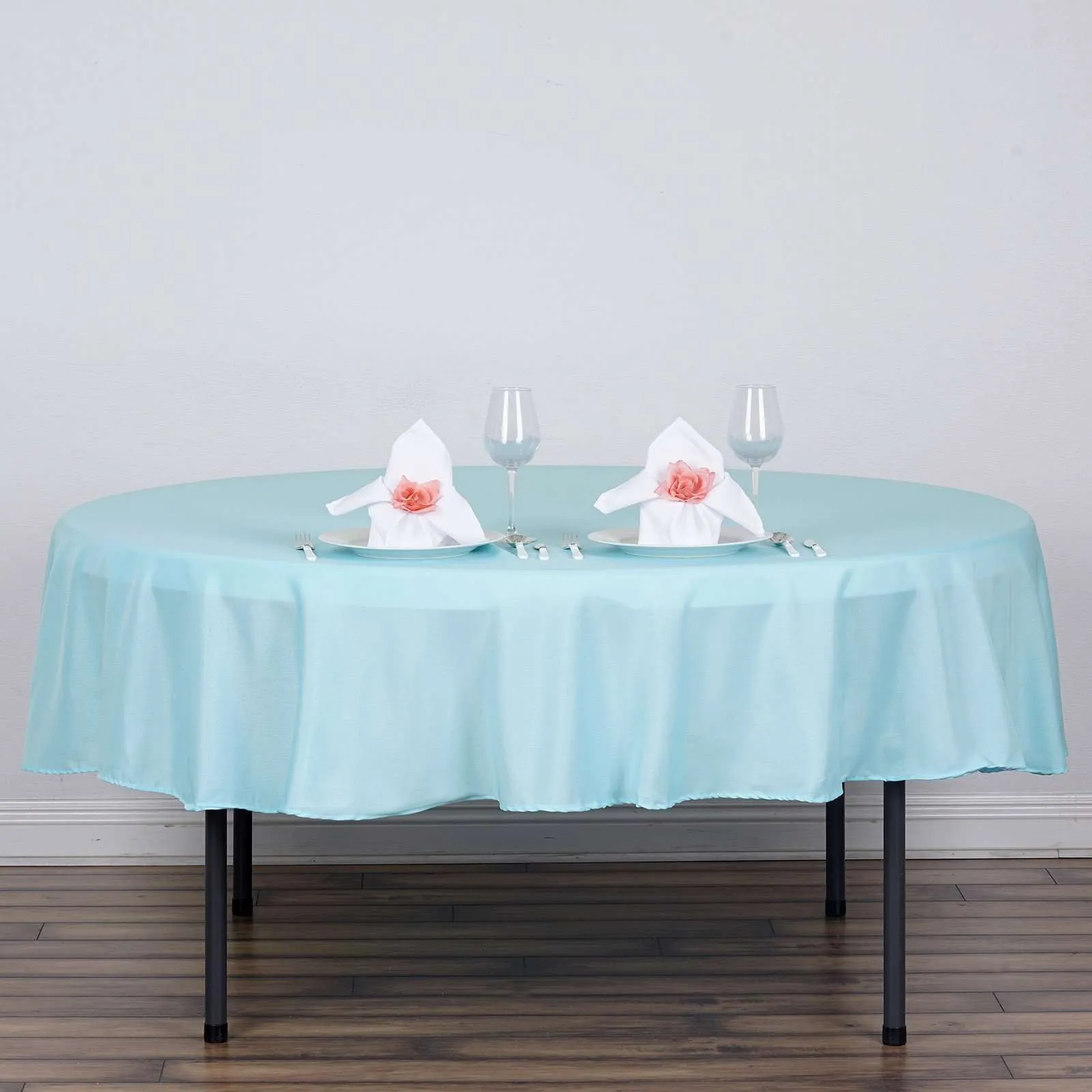 90" Coloured Polyester Round Tablecloths