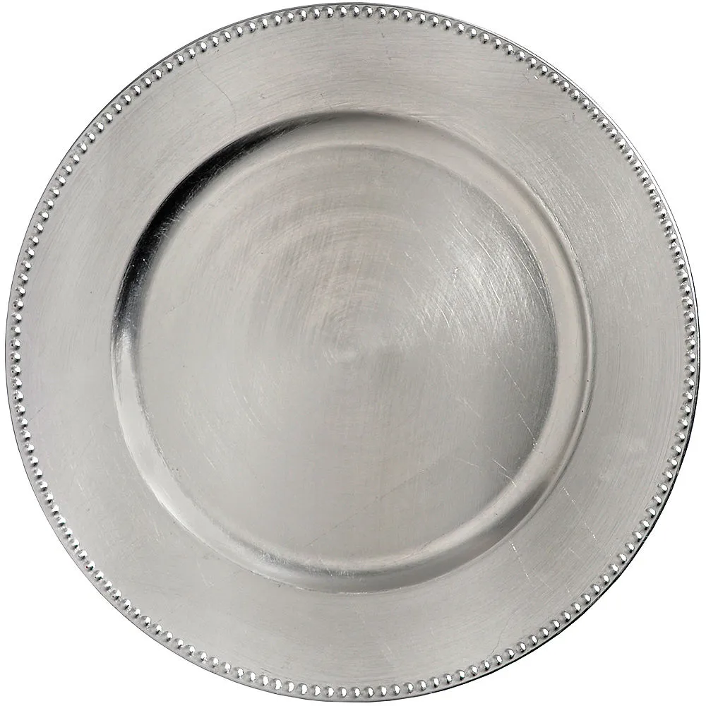 Charger Plates - Silver