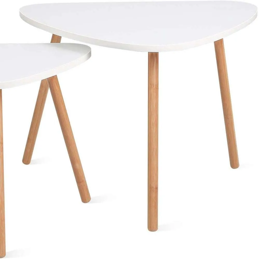 Nesting Coffee Tables - White